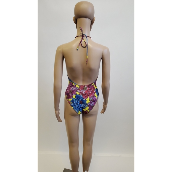 ASOS one piece swimsuit floral - Picture 3 of 4